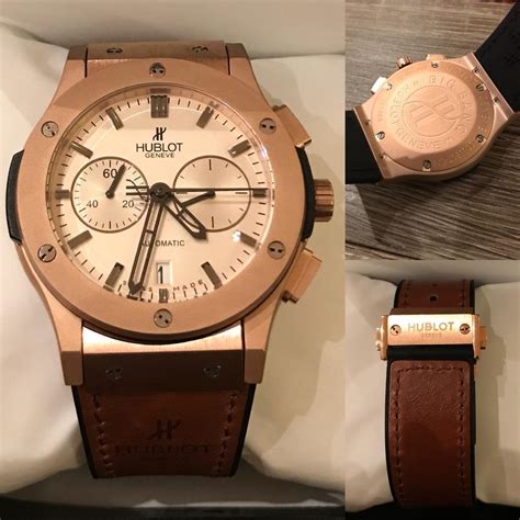 hublot geneve brown